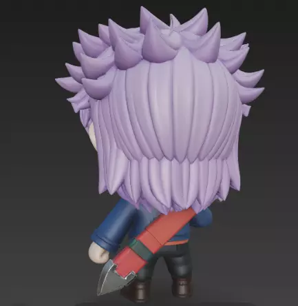 Kawaii Trunks Collectible 3D Figure 3D print model_3