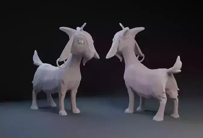 Djali the Goat 3D Printable Disney Figurine