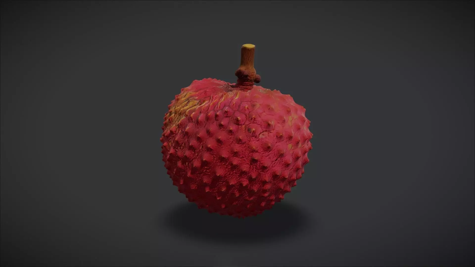 Litchi 3D model_3