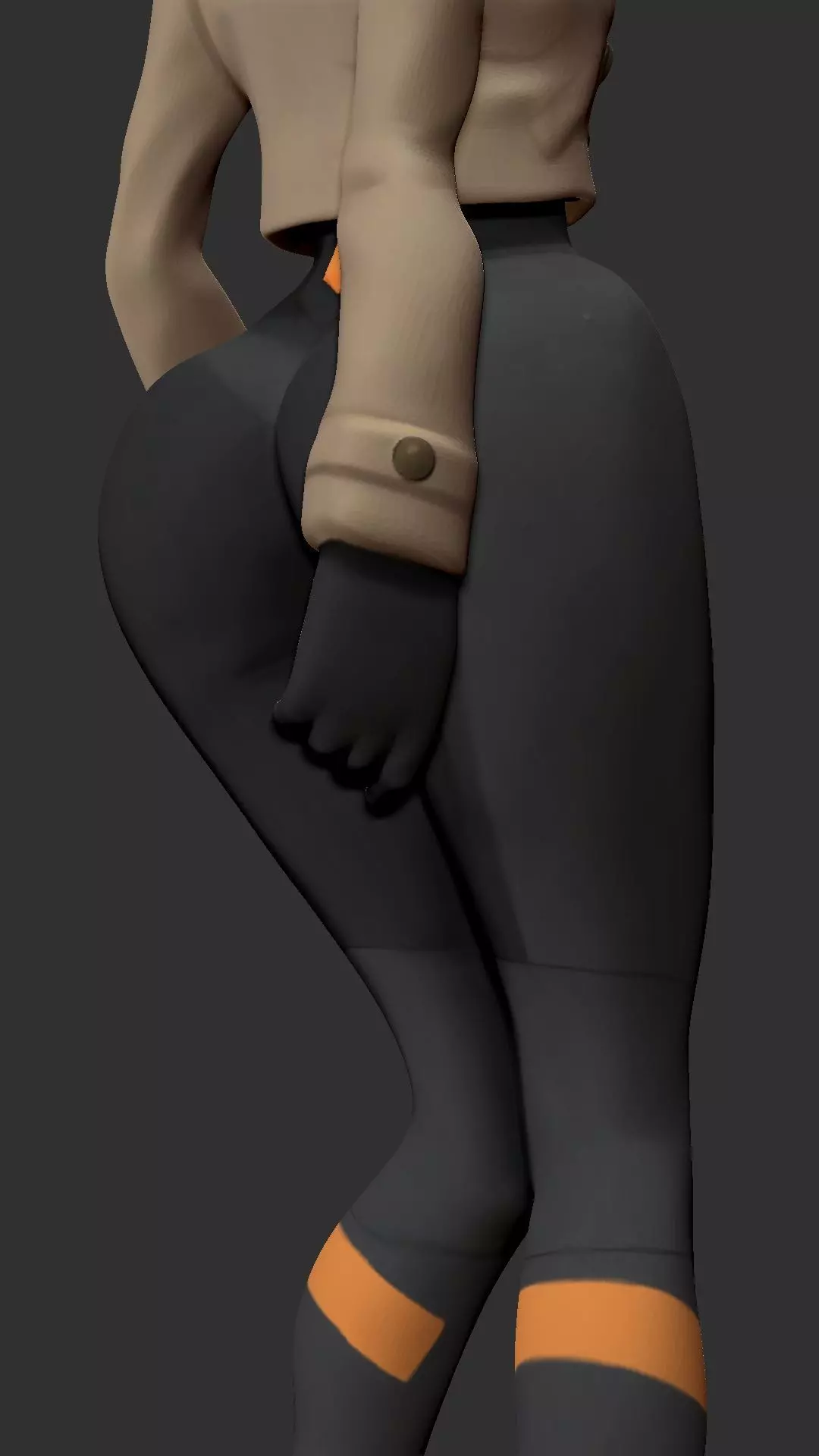 Thicc Emma Pokemon Model 3D print model_3