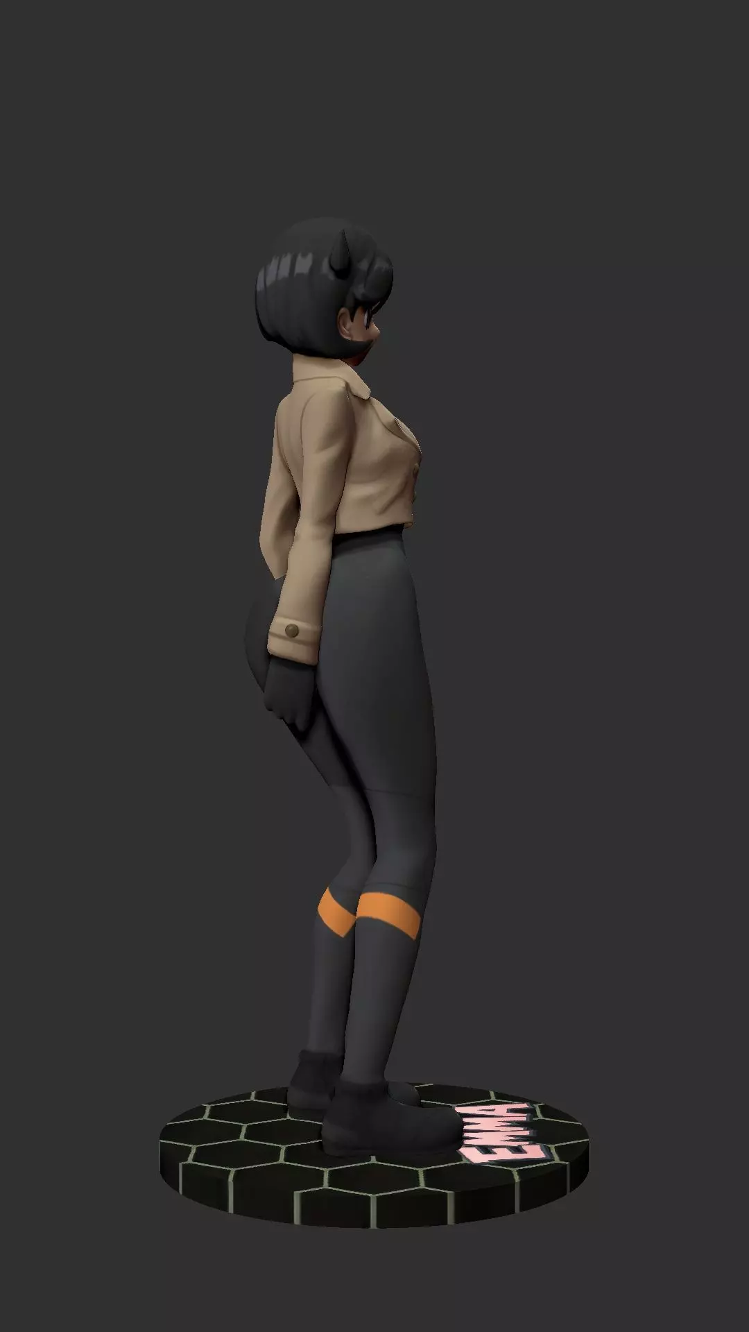 Thicc Emma Pokemon Model 3D print model_10