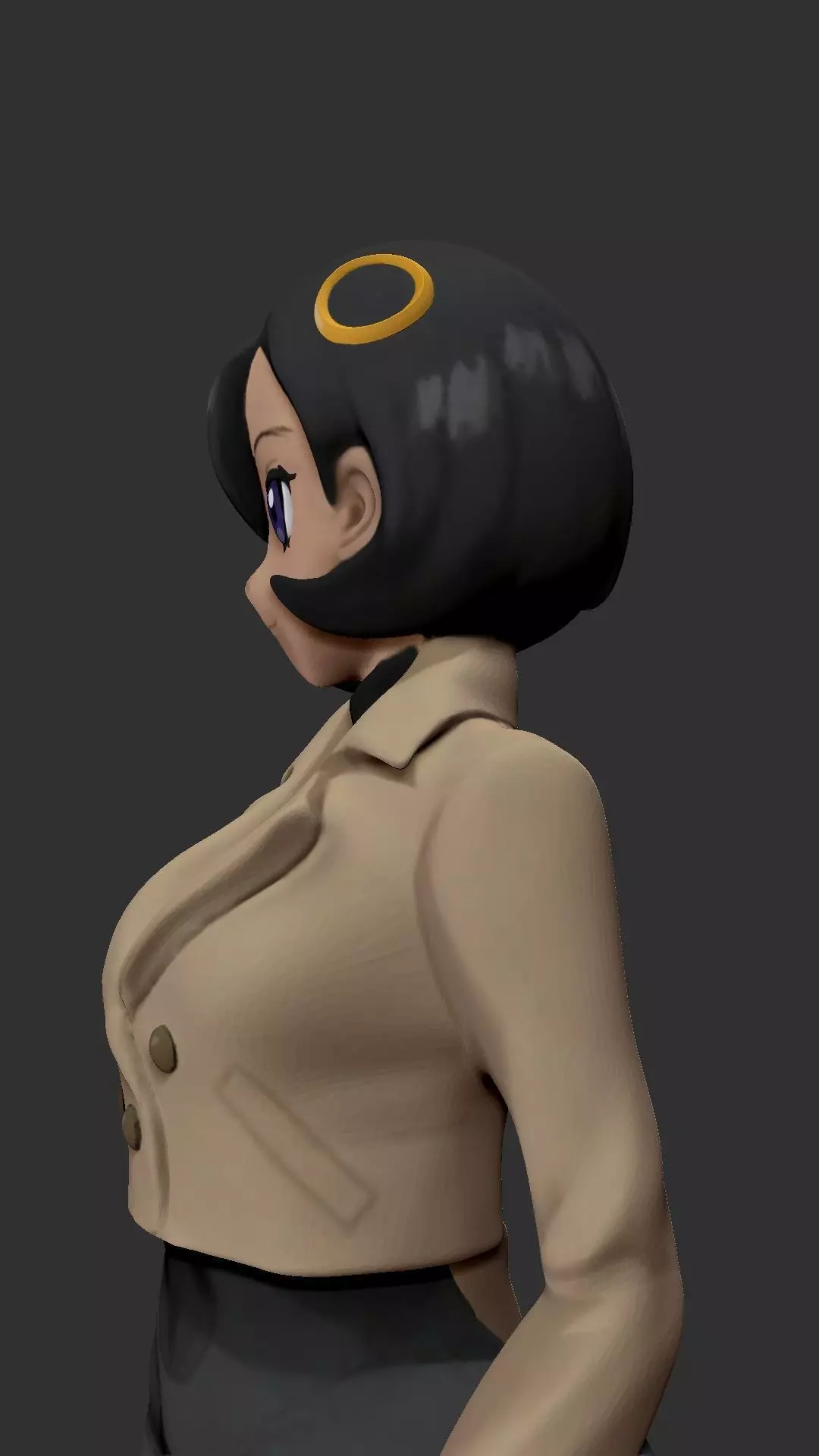 Thicc Emma Pokemon Model 3D print model_13