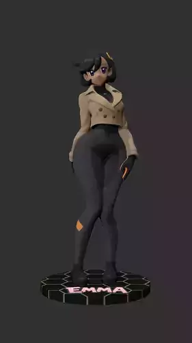 Thicc Emma Pokemon Model