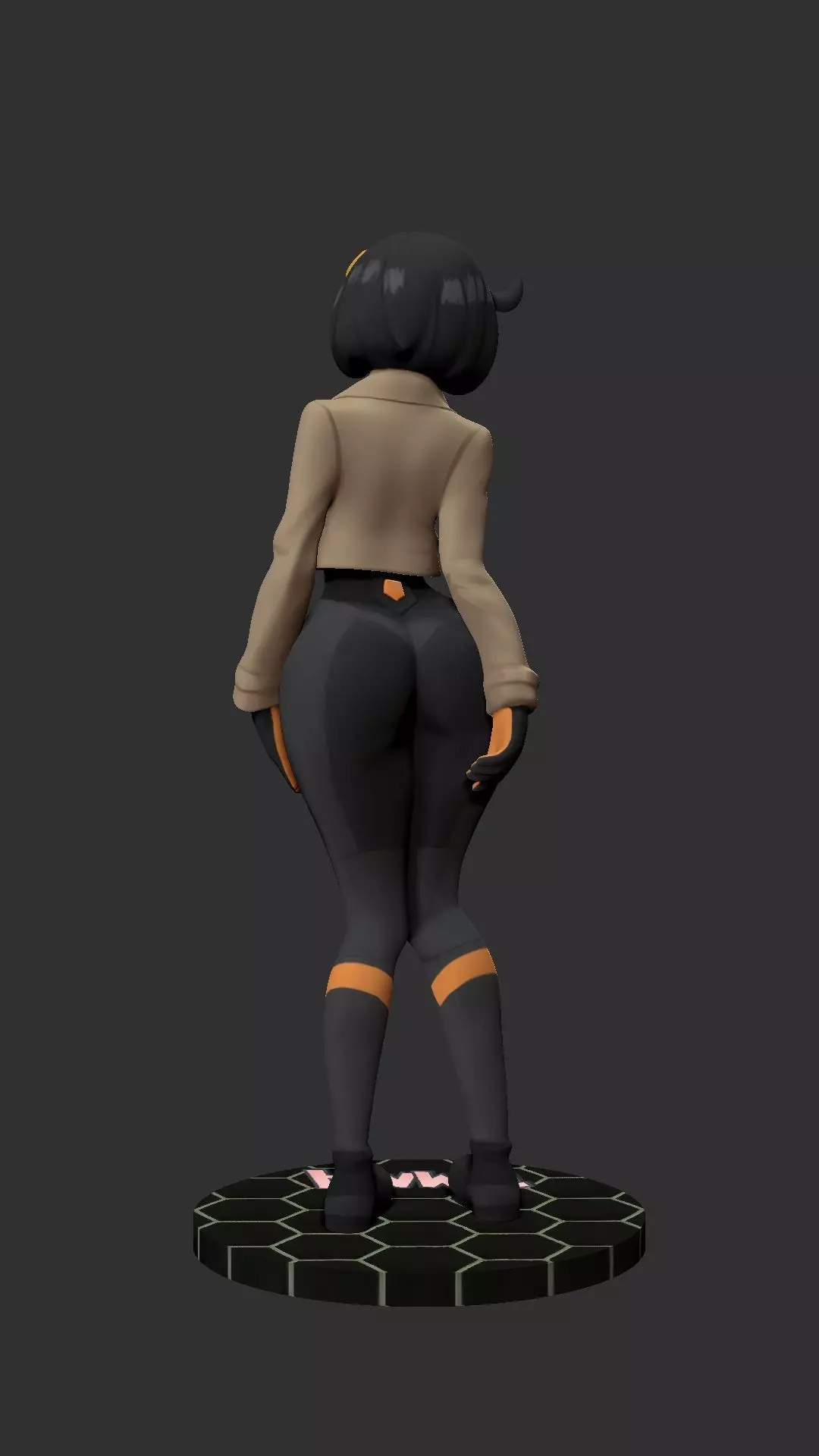 Thicc Emma Pokemon Model 3D print model_8