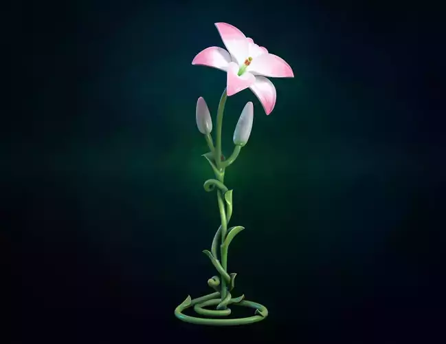 Lily flower Assembly
