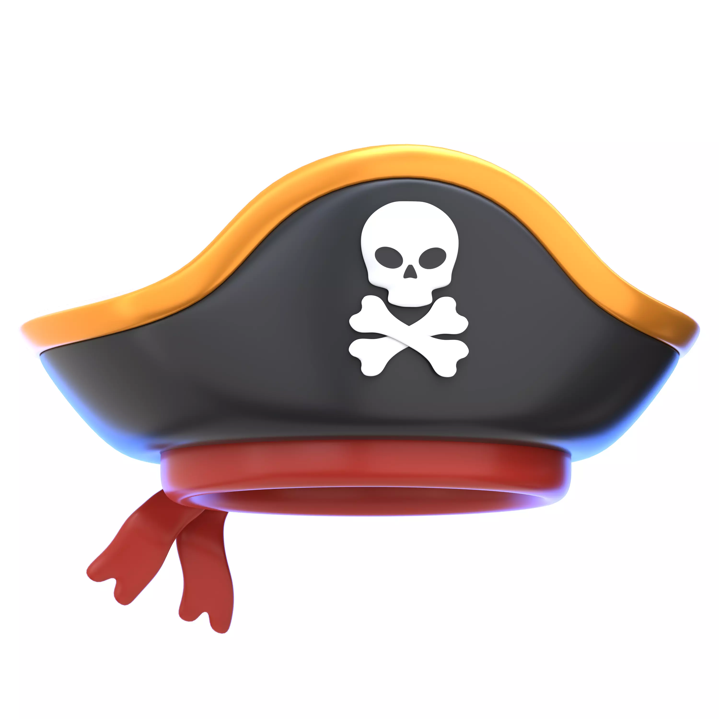 Fantasy Pirate Model with 20 Pirate Elements in C4D FBX OBj 3D model_8