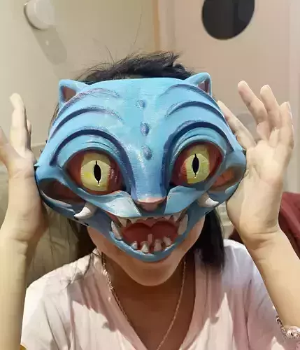 Derby Tiger Mask - KPOP Demon Hunters Cosplay Halloween