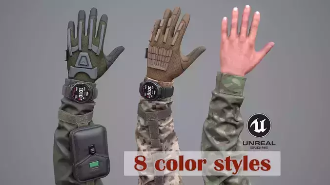 Modular FPS Arms Pack 06 PRO