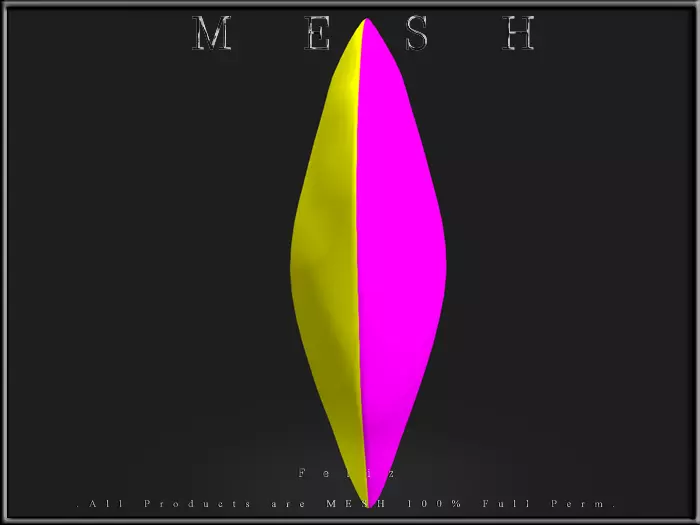 Pumpkin seed Low-poly 3D model_2