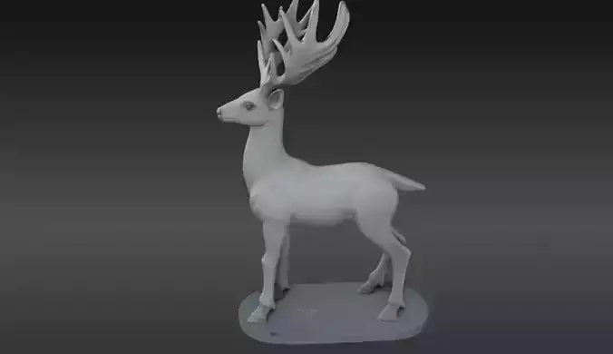 deer Holder 3D Model Christmas Home Decor Printable 