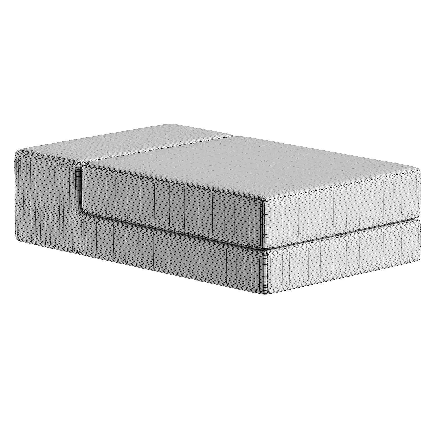 pouf soft 3 3D model_4