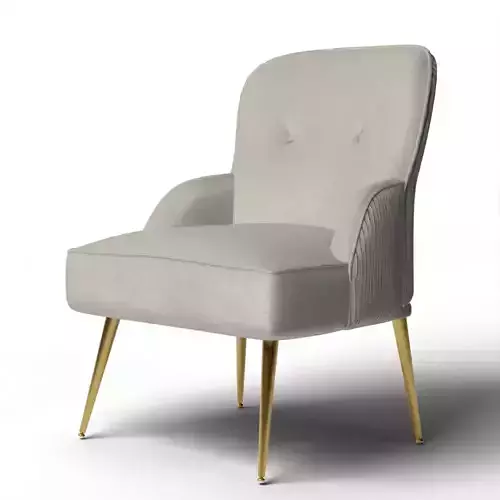 Modern Velvet Accent Chair for Luxury Interior
