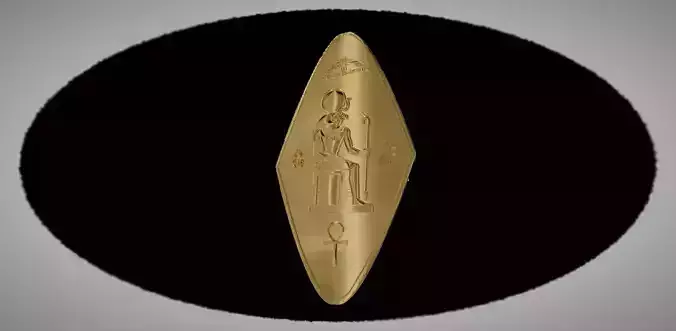 Pharaohs Eternal Shield Horus Guardian Ankh ScarabCobra Embrace 