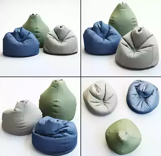 Bean Bag Esprit 3D model