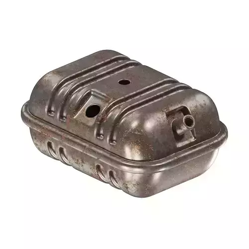 Rusty Truck Fuel Tank