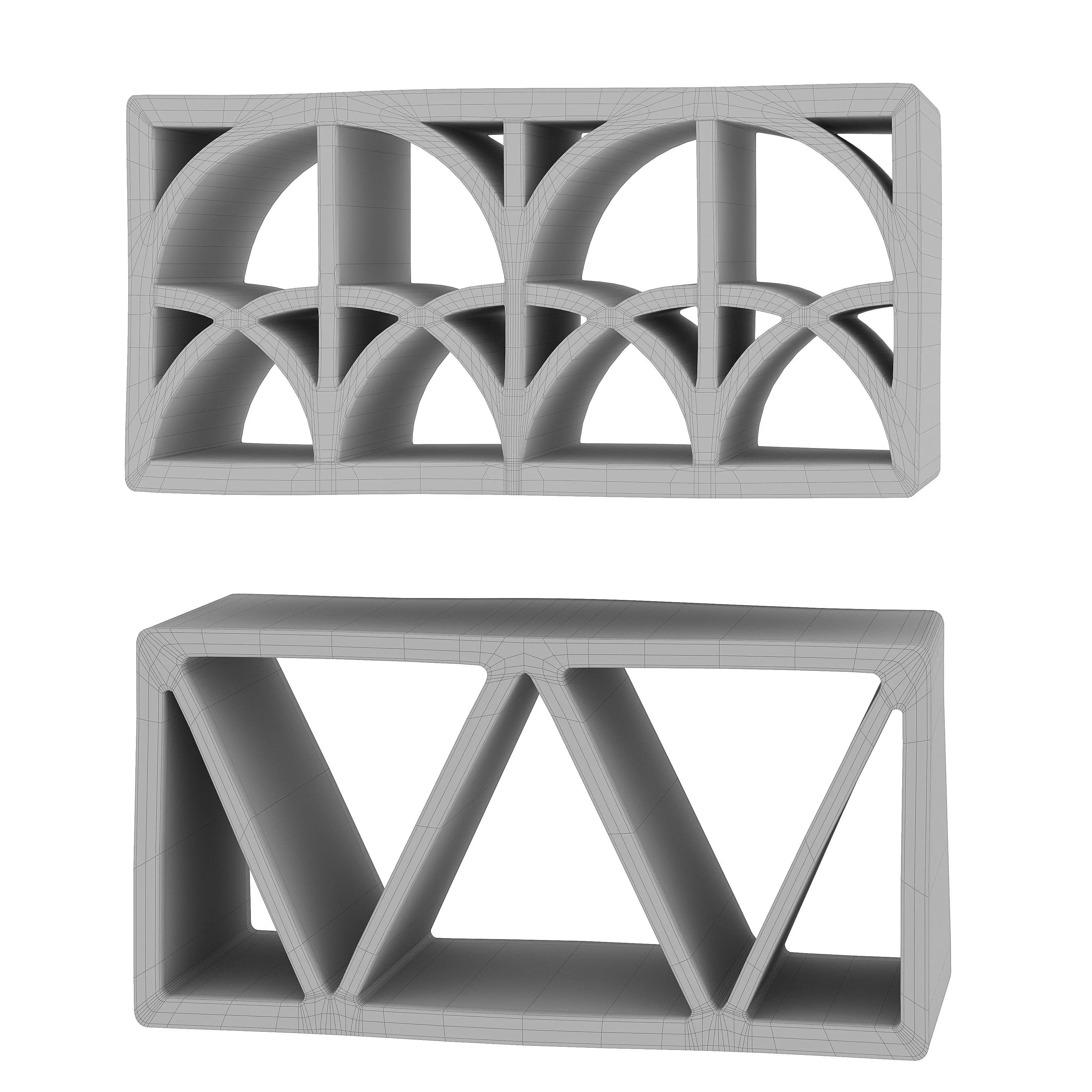 Terratinta Sartoria ceramic blocks 3D model_2