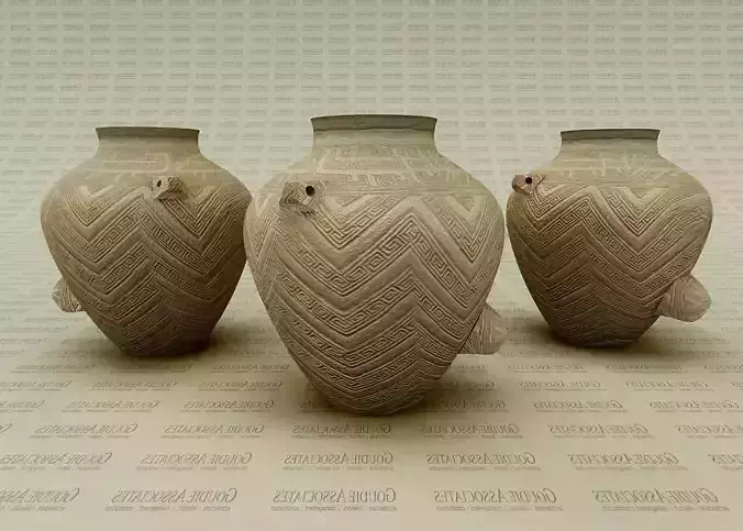 Asian Urn vase big type
