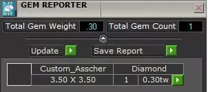 Asscher Solitaire Pendant 3D print model_14