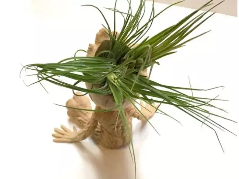 Baby Groot planter 3D print model_8