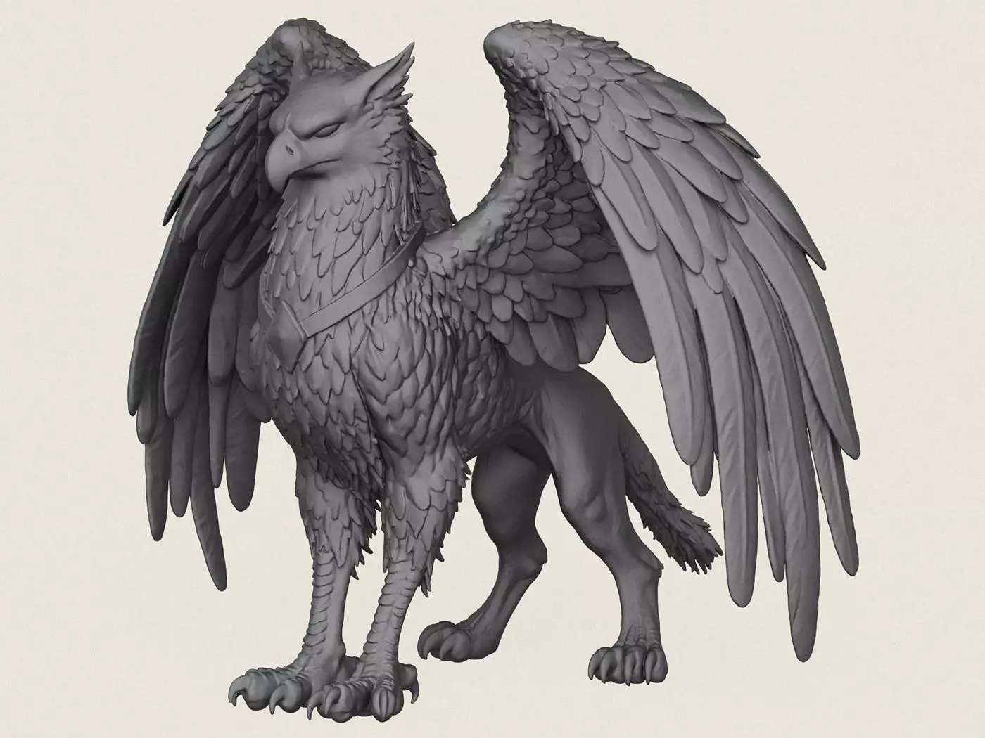 Fantasy Griffin 3D print model