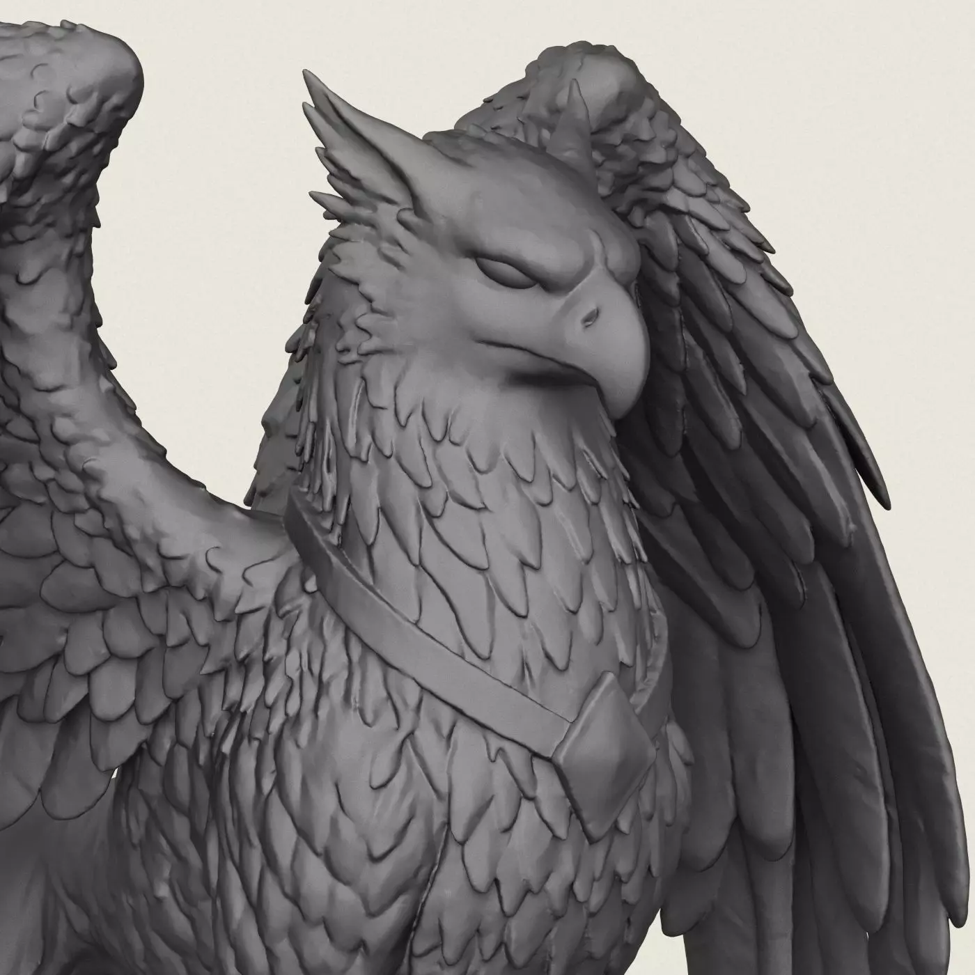 Fantasy Griffin Print Ready 3D Model 3D print model_1