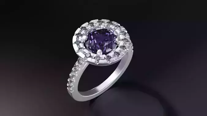 Full set diamond ring