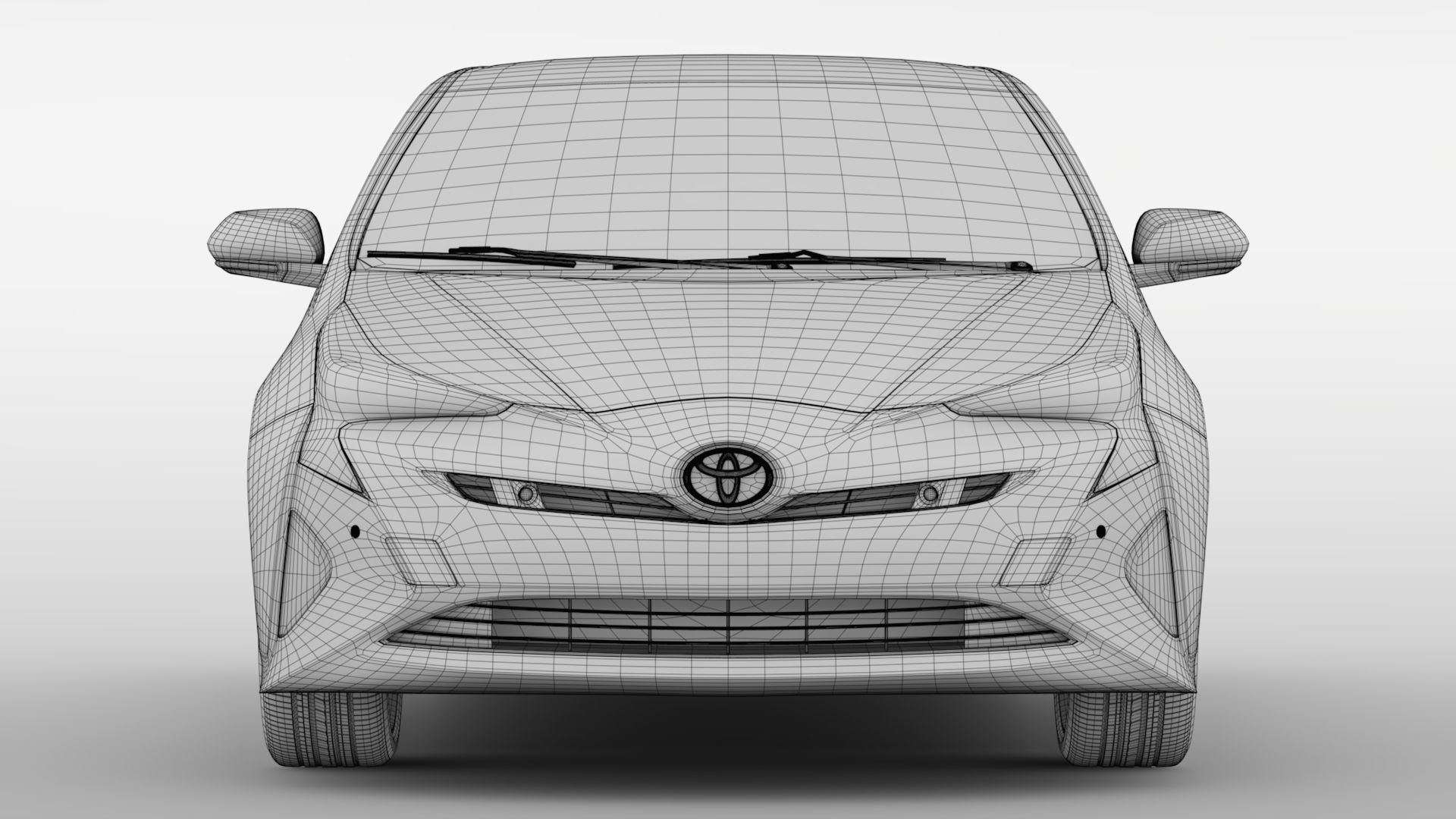 Toyota Prius 2016 3D model_20