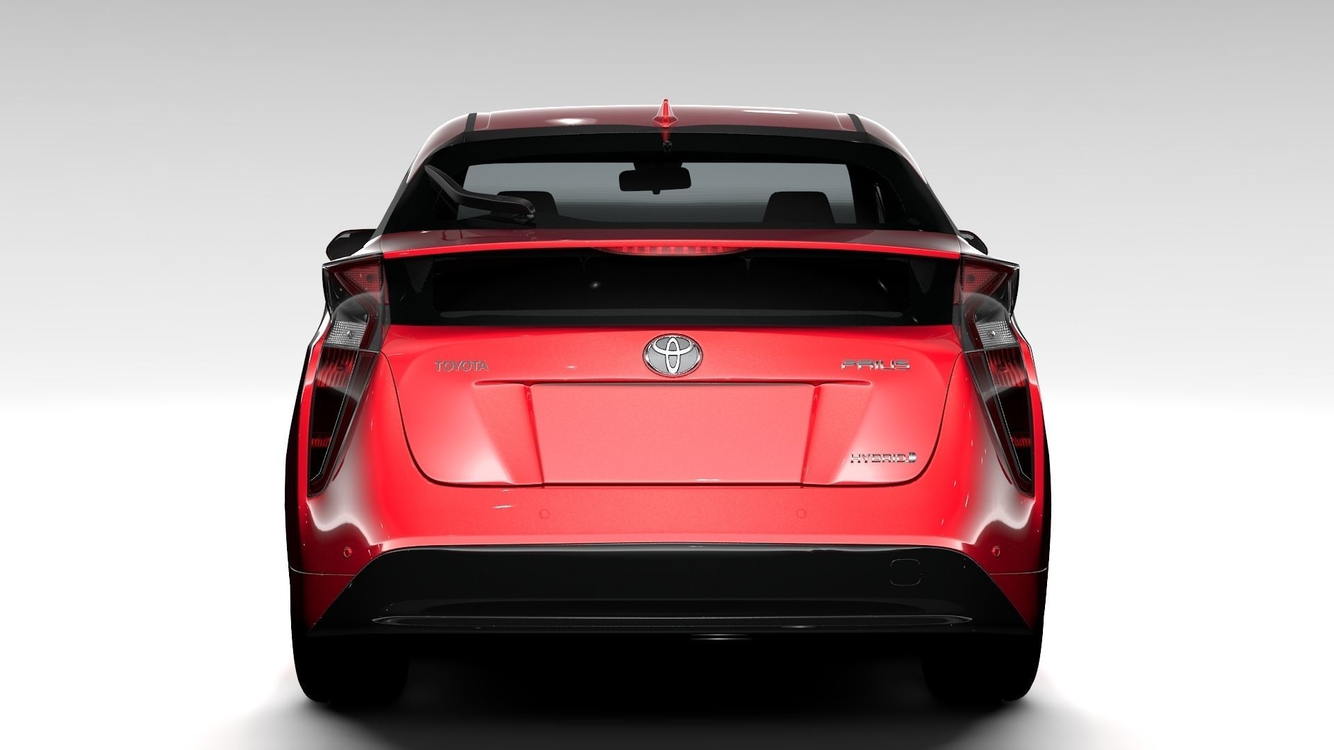 Toyota Prius 2016 3D model_3