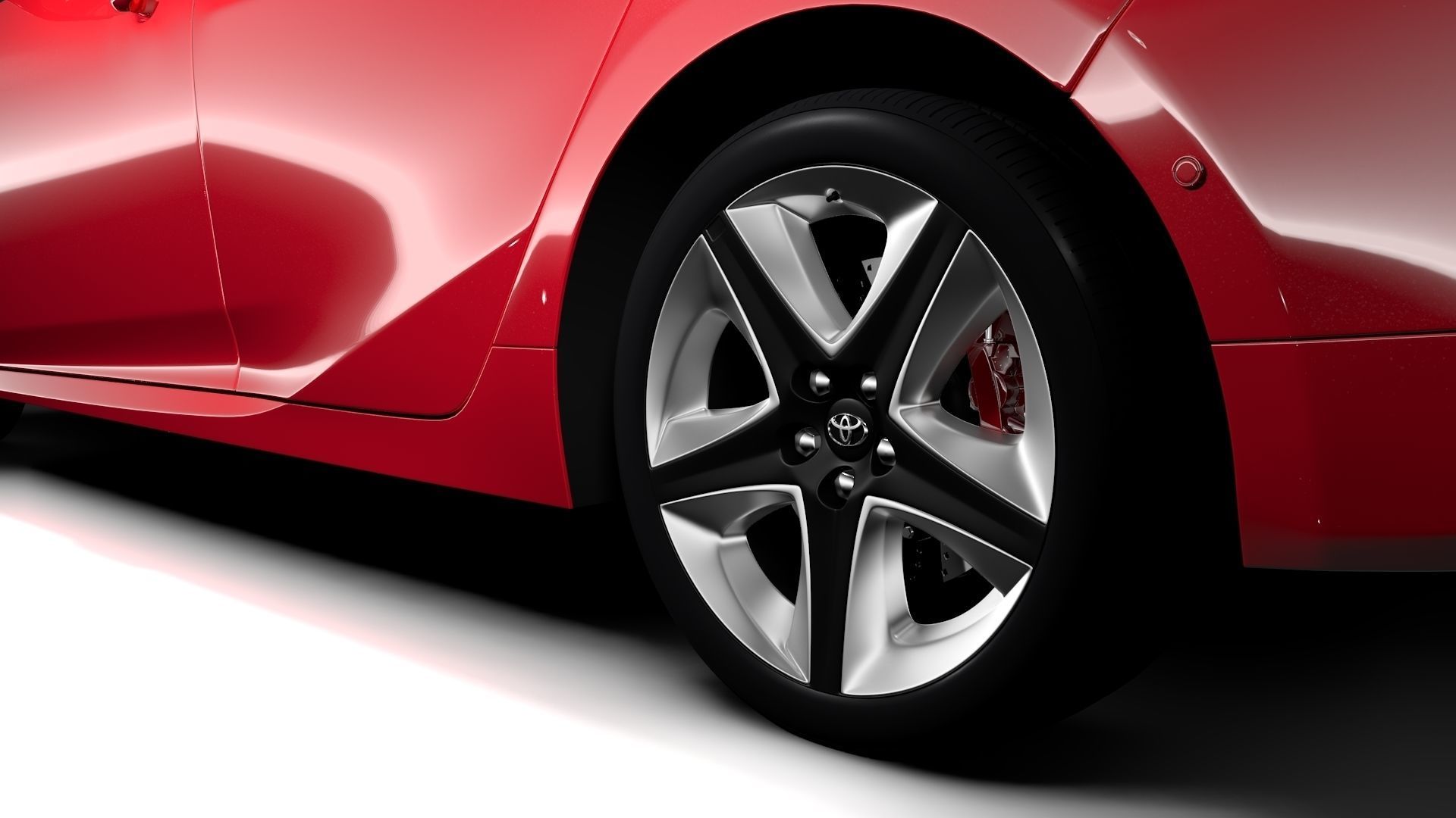 Toyota Prius 2016 3D model_10