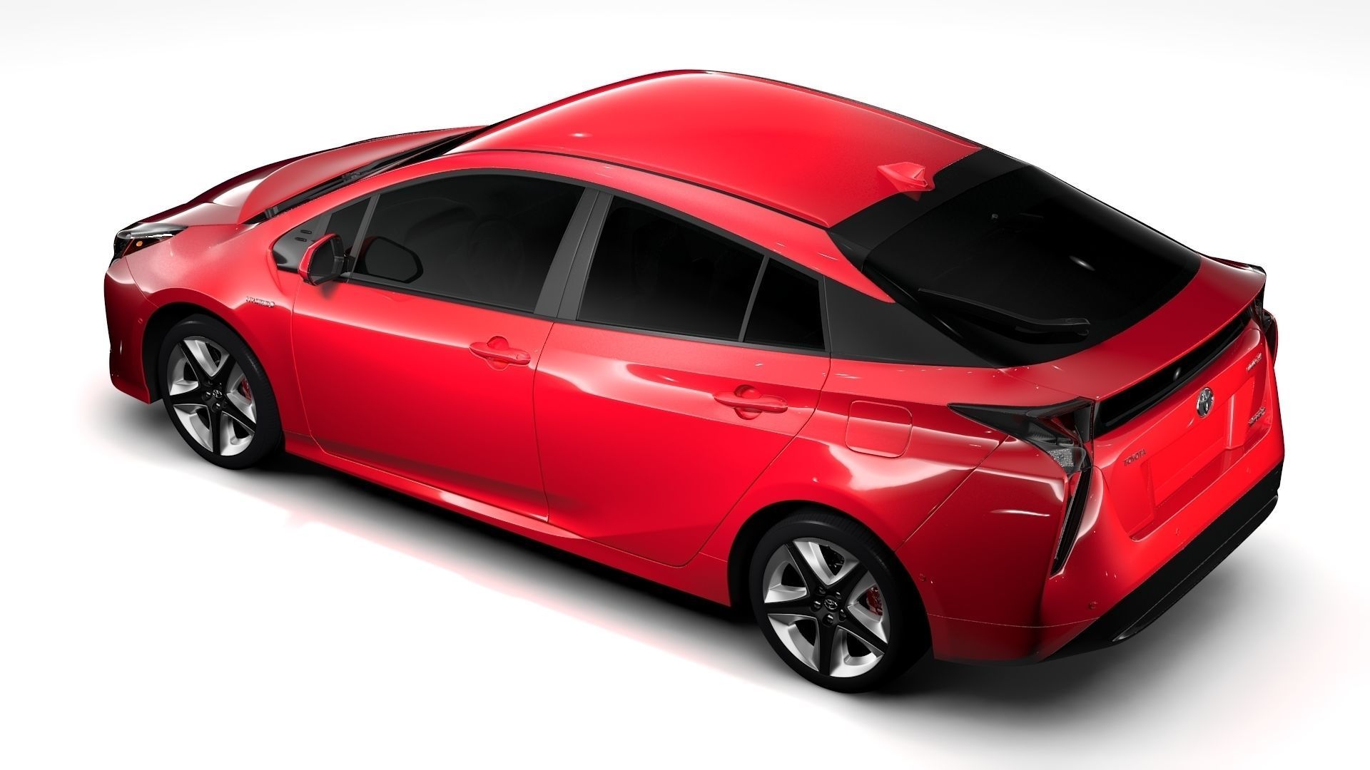 Toyota Prius 2016 3D model_13