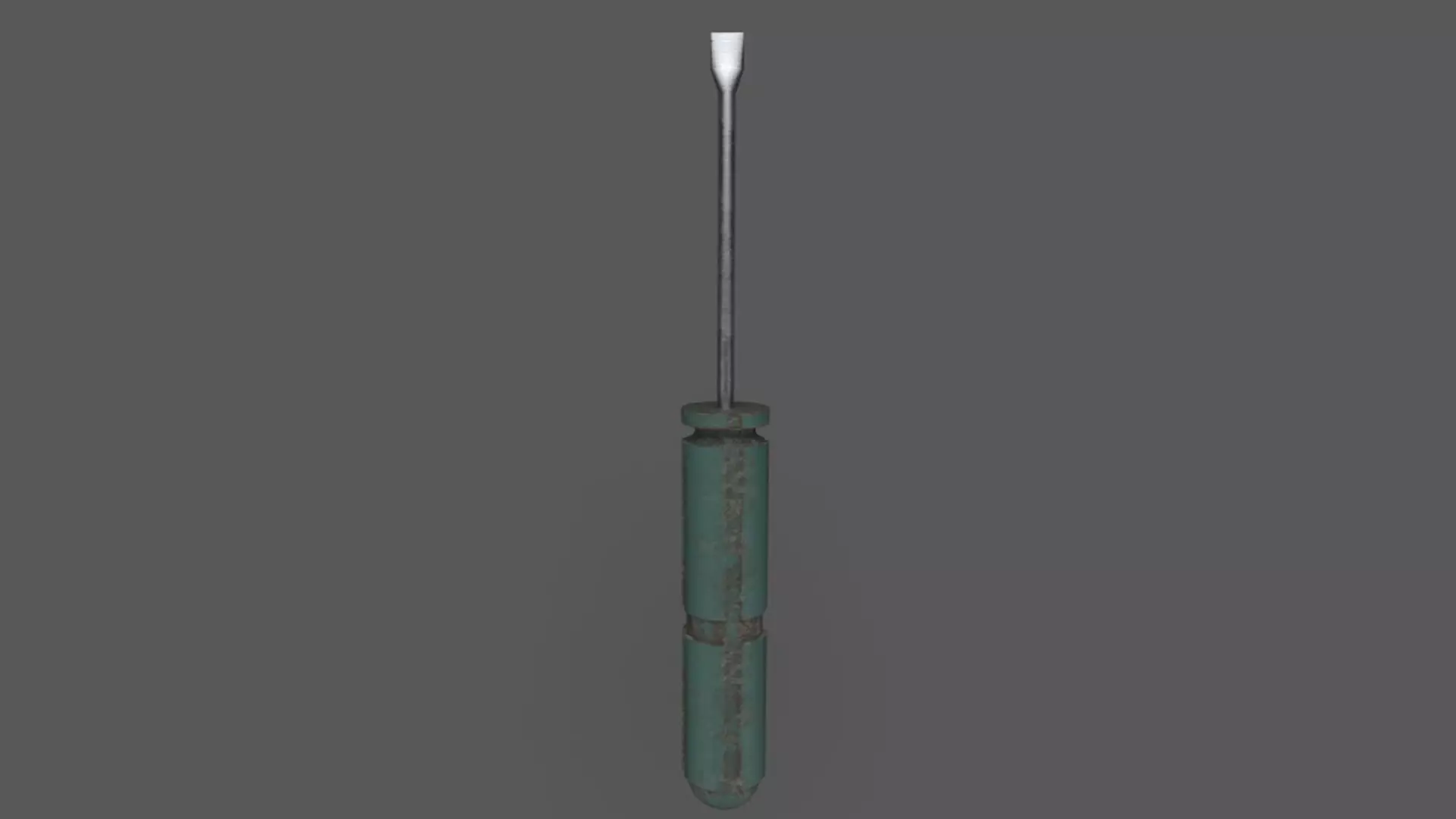 Screw Driver Low-poly 3D model_2