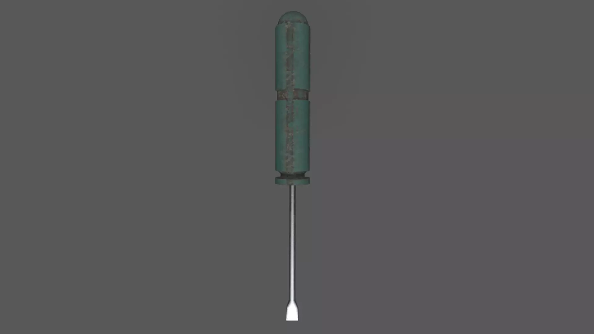 Screw Driver Low-poly 3D model_0