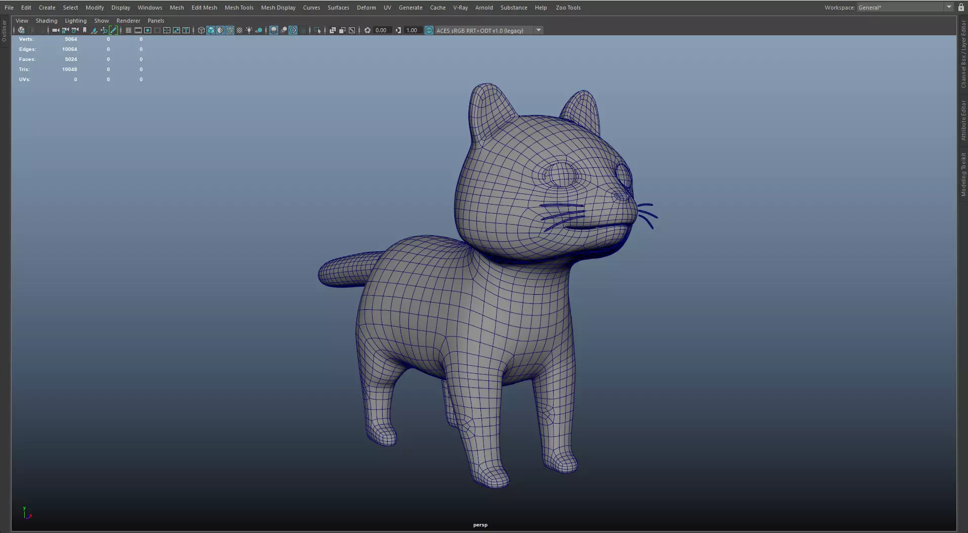 Cartoon Domestic Animal Pack Rigged 3D Models Animation Ready Low-poly 3D model_11