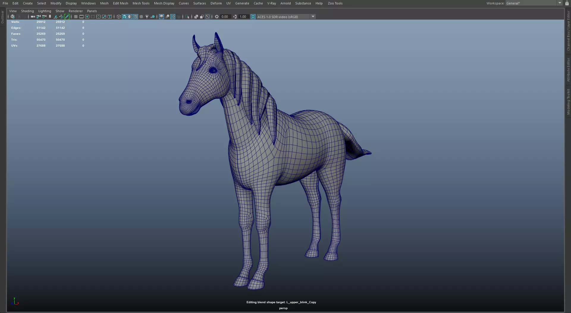 Cartoon Domestic Animal Pack Rigged 3D Models Animation Ready Low-poly 3D model_22