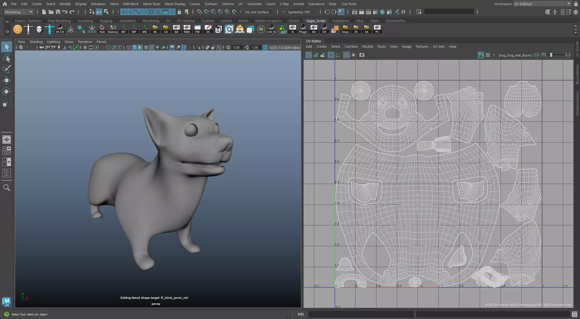 Cartoon Domestic Animal Pack Rigged 3D Models Animation Ready Low-poly 3D model_20