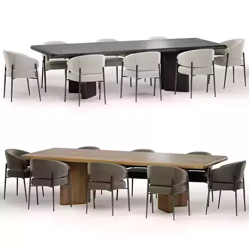 Linda chair with Imari table