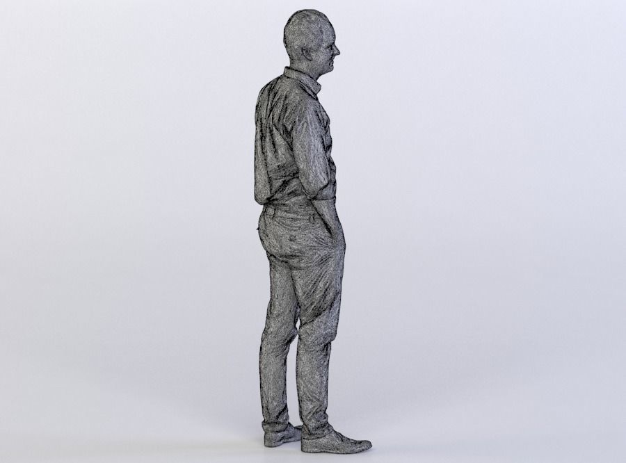Max 0056 Man standing arms in pockets 3D model_7