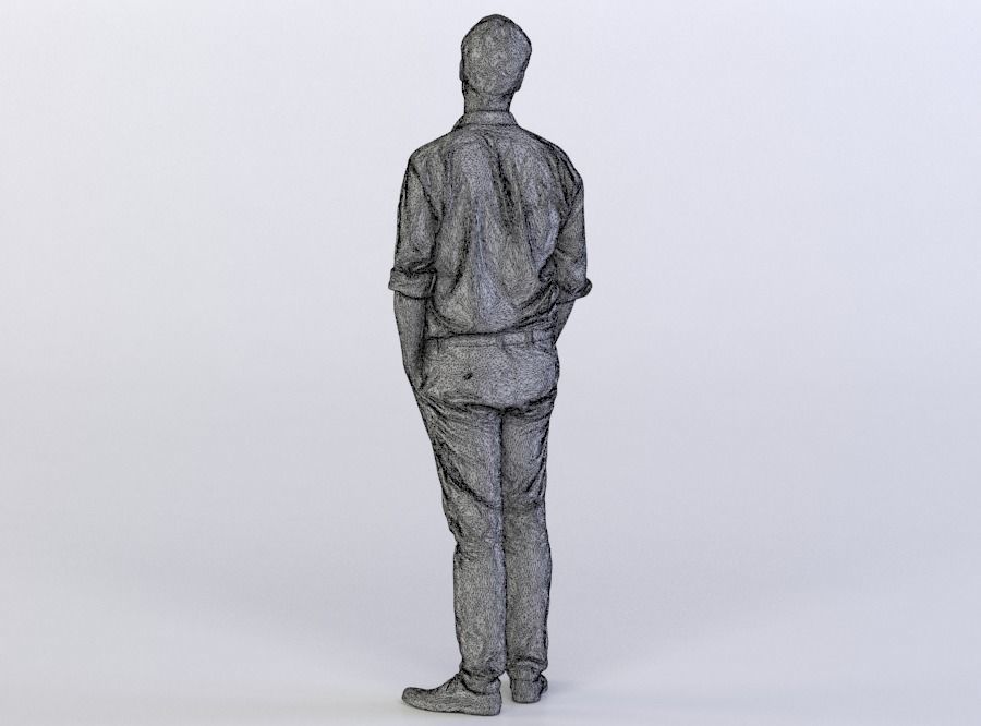 Max 0056 Man standing arms in pockets 3D model_22