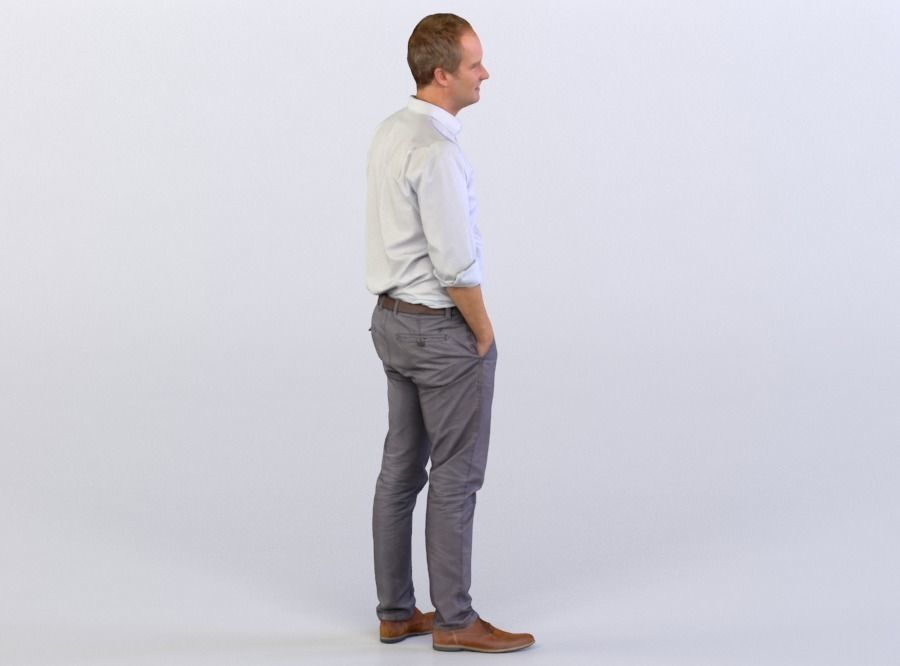 Max 0056 Man standing arms in pockets 3D model_19