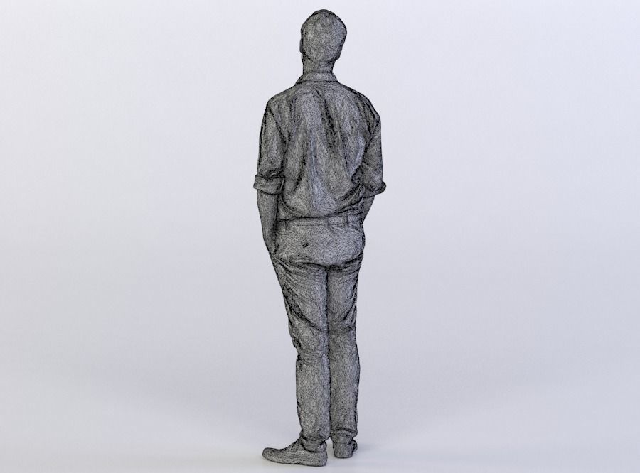 Max 0056 Man standing arms in pockets 3D model_14