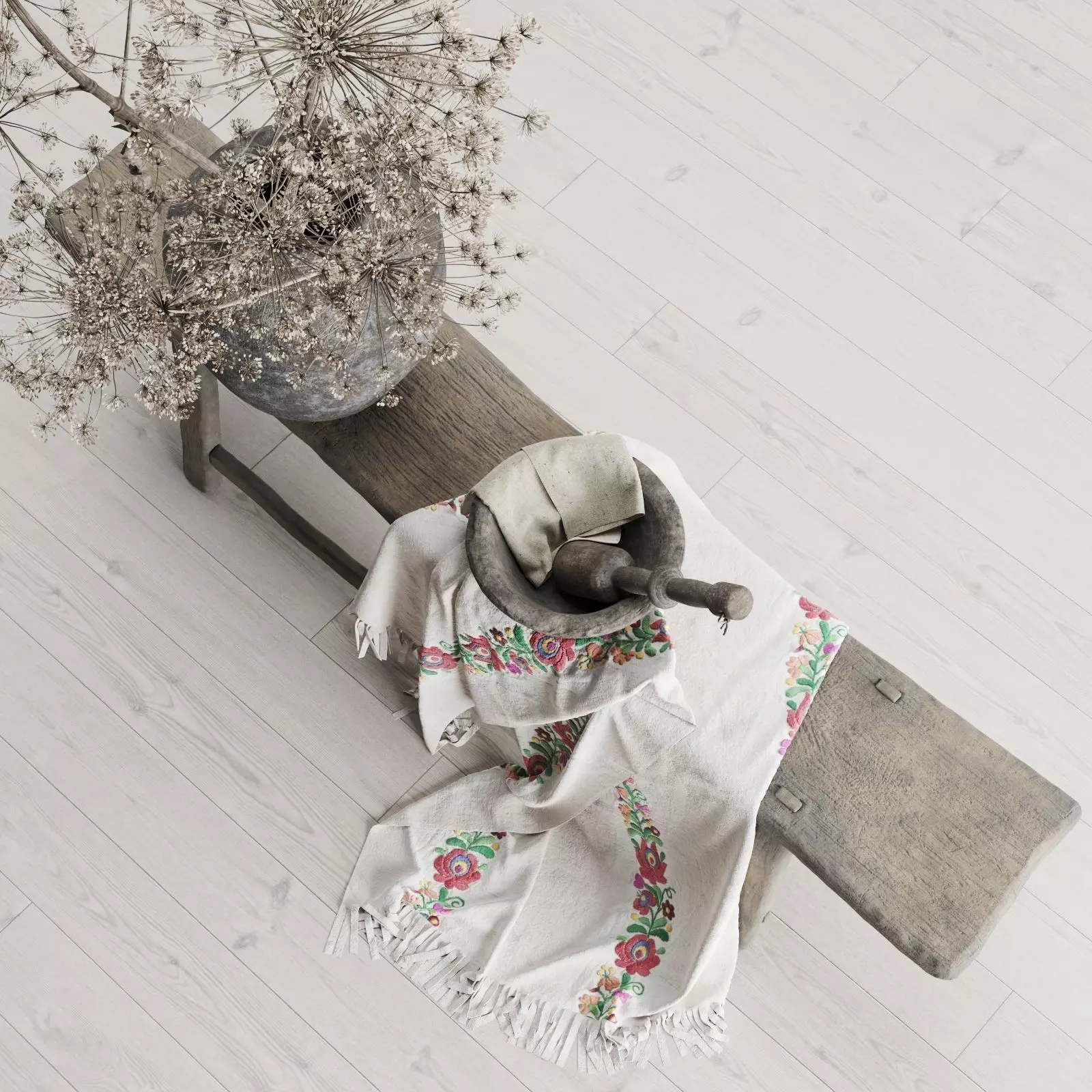 Decorative Set In A Rustic Style 3D model 3D model_5