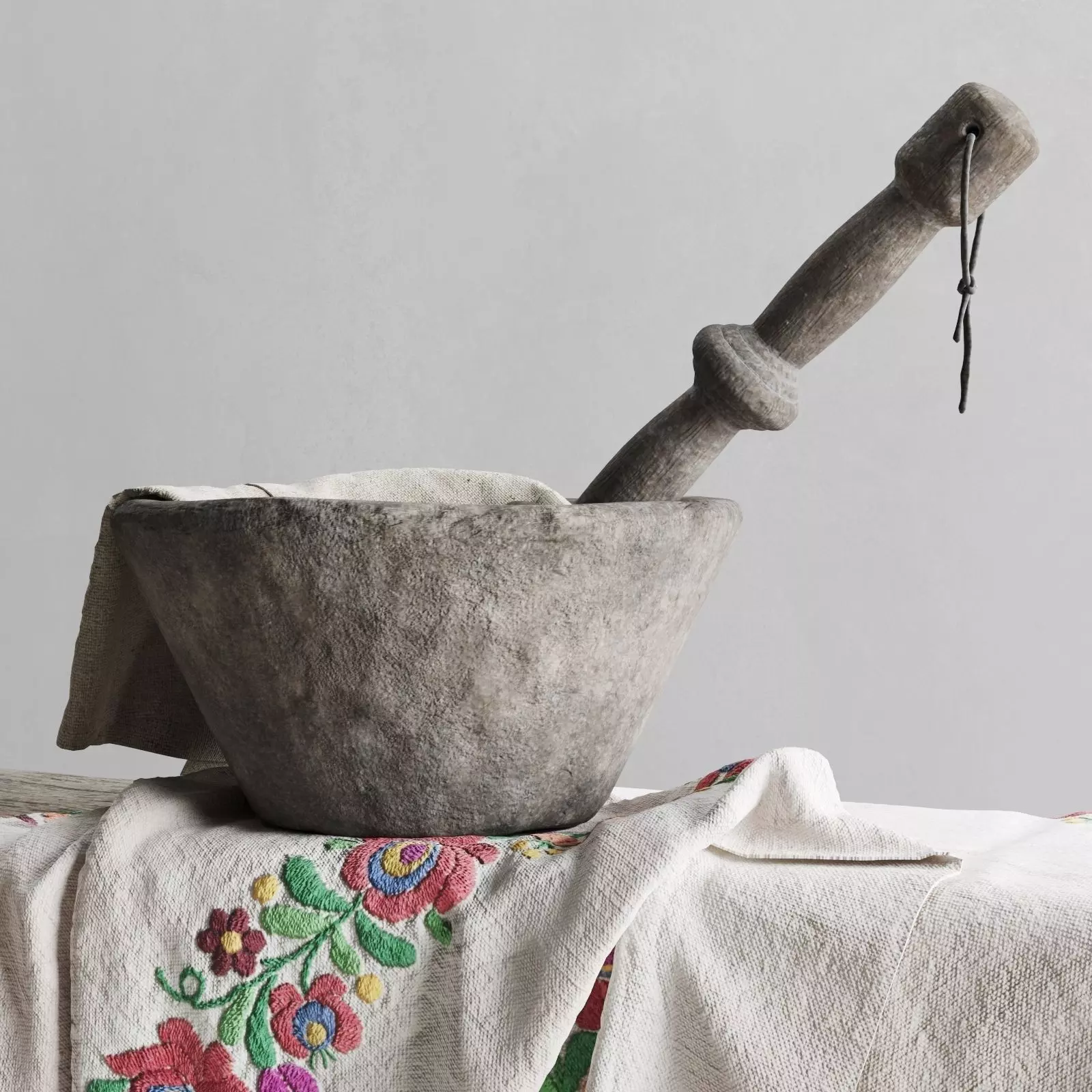 Decorative Set In A Rustic Style 3D model 3D model_4