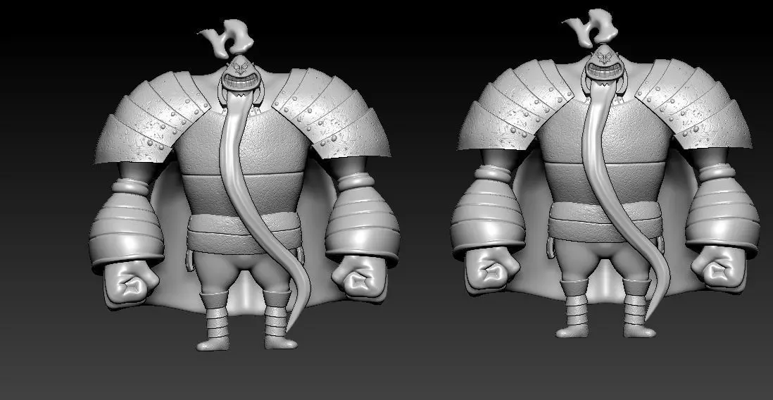 Ganzui - Rocks pirates - ONE PIECE 3D print model_2