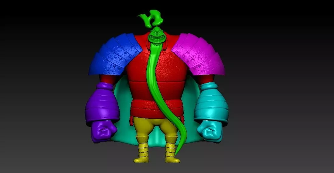 Ganzui - Rocks pirates - ONE PIECE 3D print model_3