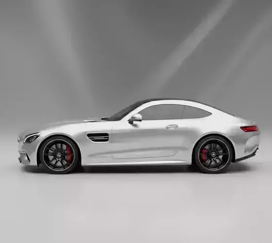 Mercedes-AMG GT 3D model 5