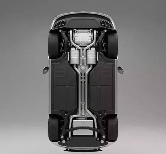 Mercedes-AMG GT 3D model 7