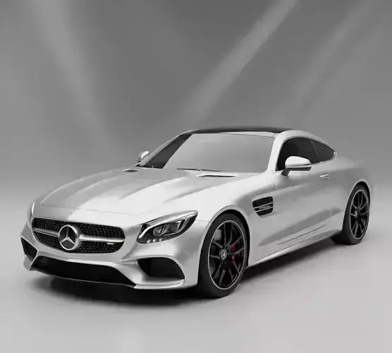 Mercedes-AMG GT 3D model 2