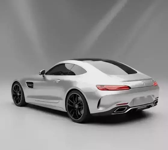 Mercedes-AMG GT 3D model 4