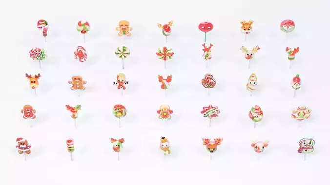 Christmas Style Lollipop