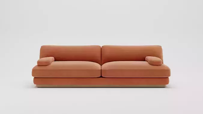 ELLISON STUDIOS Stack 4 seat sofa